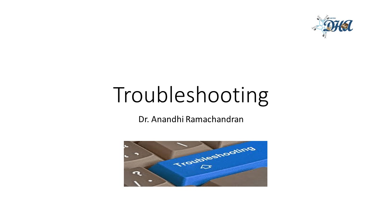 1.4.  Troubleshooting networking problems